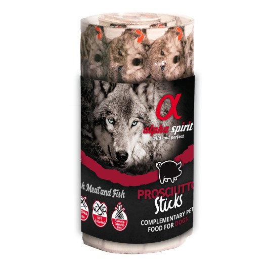 Alpha Spirit Przysmak pasztet dla psa blister PROSCIUTTO 160g