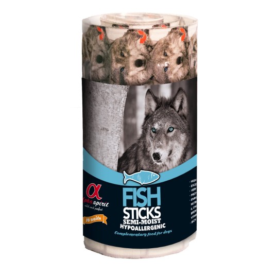 Alpha Spirit Przysmak pasztet dla psa blister RYBA 160g