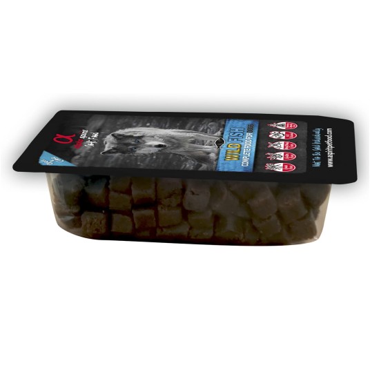 ALPHA SPIRIT Wild Fish pełnoporcjowa karma sucha miękka Tacka 200g