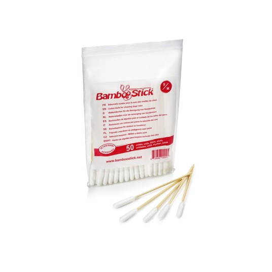 BambooStick S/M 50 patyczki do czyszczenia uszu PORTICA