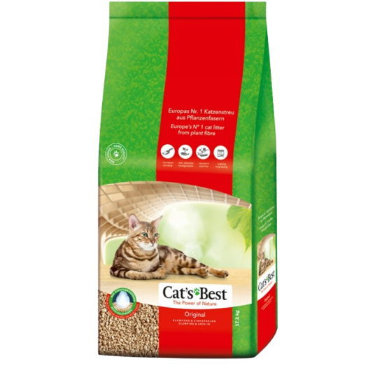 Cat's Best Original 40l - Drewniany żwirek dla kota