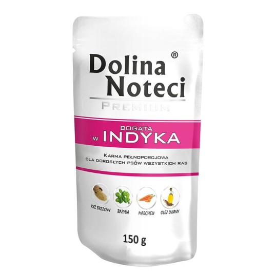 DOLINA NOTECI PREMIUM Karma mokra Bogata w Indyka 150g