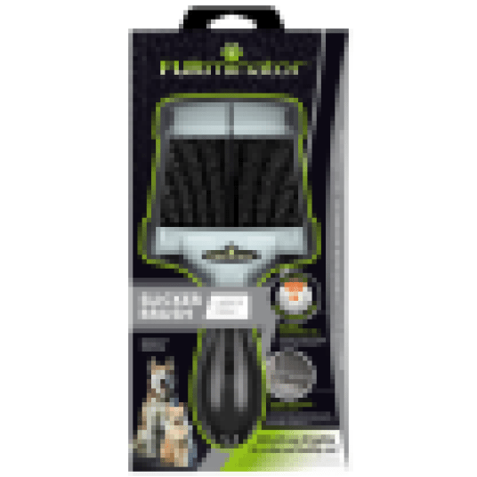 Furminator Slicker Brush Large Firm Pudlówka do sierści długiej rozplątywanie futra, zdrowa gładka i