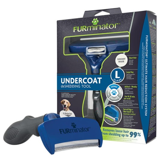 FURminator - Szczotka do wyczesywania podszerstka - Pies krótkowłosy Large "L"