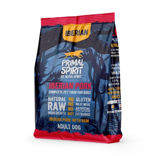 Iberian Pork Karma sucha dla psa 1kg PRIMAL SPIRIT