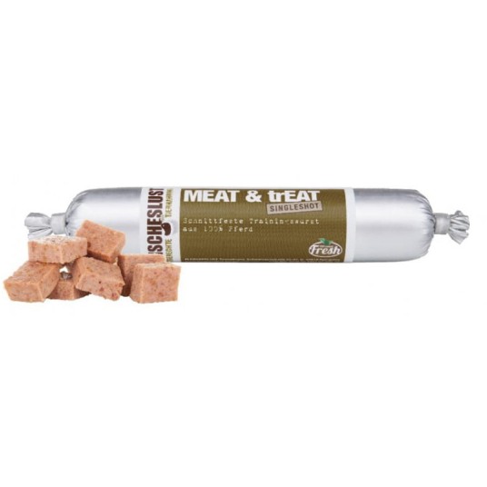 MEATLOVE Baton mięsny z koniną dla psa HORSE SAUSAGE 80g
