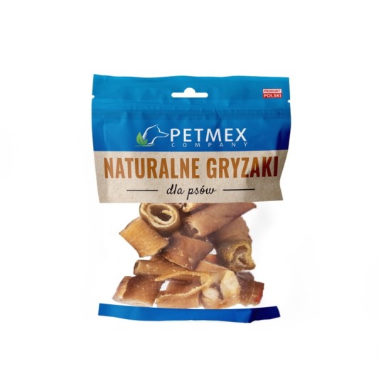 PETMEX Chrupki ze skóry wieprzowej gryzak naturalny dla psa 100g