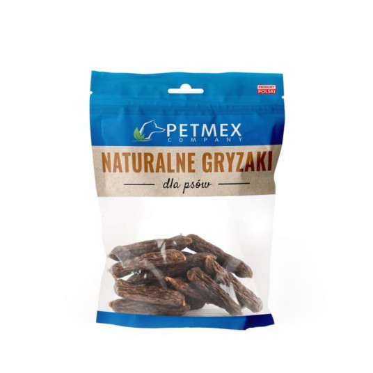 PETMEX Kiełbaski wołowe gryzak naturalny dla psa 100g