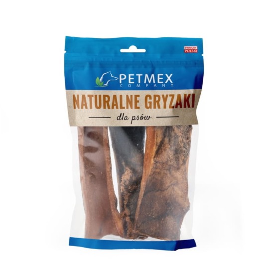 PETMEX Skóra jelenia gryzak naturalny dla psa 15cm 100g