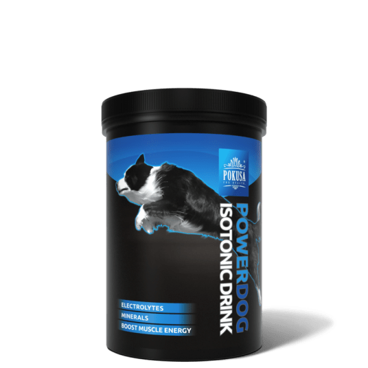 POKUSA PowerDog Isotonic Drink uzupełnia niedobór soli mineralnych 300g