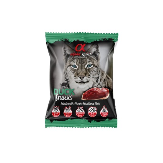 Przysmak kaczka kostka kot 50g ALPHA SPIRIT