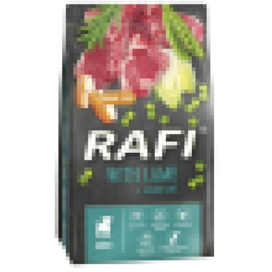 RAFI JUNIOR Sucha karma dla szczeniąt z Jagnięciną 10kg