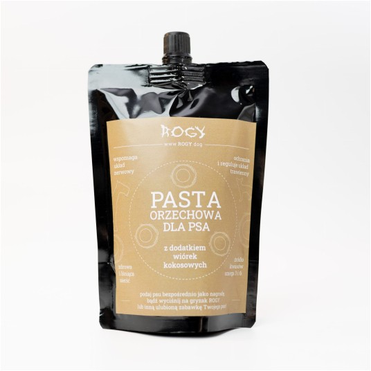 ROGY Pasta orzechowa dla psa z wiórkami kokosowymi