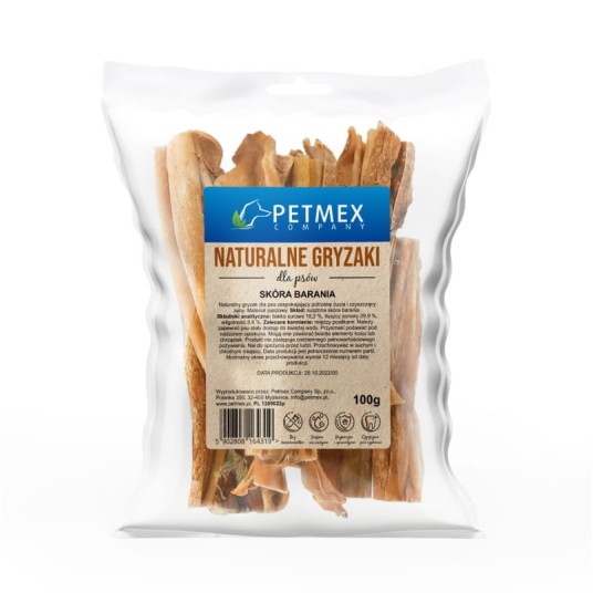 Skóra barania 100g PETMEX