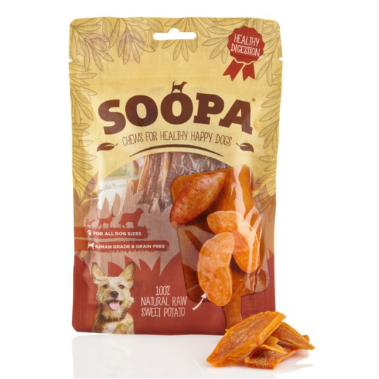SOOPA Chews Sweet Potato – Batat 100g Suszony przysmak dla psa