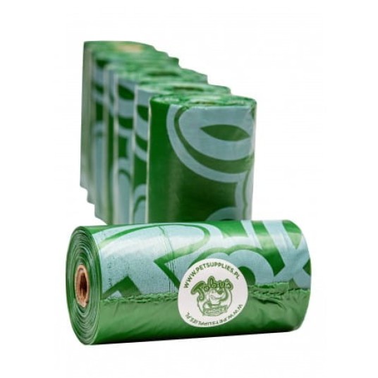 TOBY'S CHOICE Woreczki EKO Worki na odchody 120szt POOP BAGS