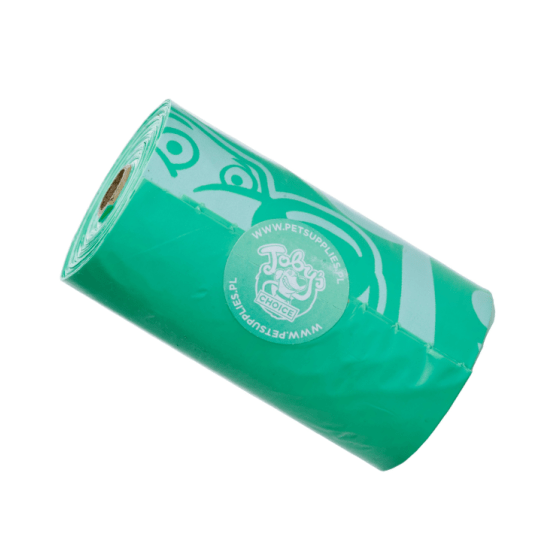 TOBY'S CHOICE Zapachowe Woreczki EKO Worki na odchody 120szt POOP BAGS