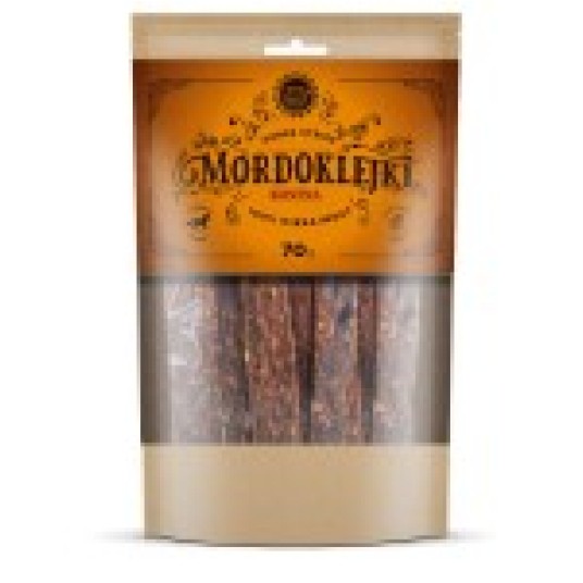 TRZYPSY MORDOKLEJKI Przysmaki 100% mięsa dla psa z KONINY 70g