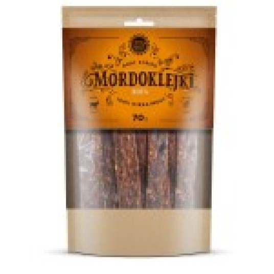TRZYPSY MORDOKLEJKI Przysmaki 100% mięsa dla psa z KOZY 70g