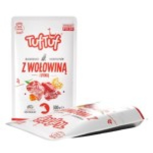 TUF TUF Saszetka mielonki dla psa Wołowina z Dynią i Ziemniakami 300g