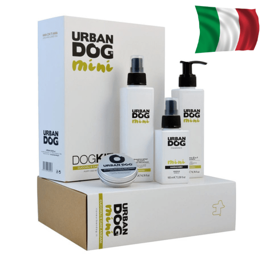 URBAN DOG MINI DOG KIT PUPPY AND AGED LINE Szampon, perfumy, balsam dla szczeniąt i seniorów ZESTAW