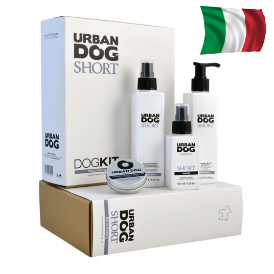 URBAN DOG SHORT KIT Haired Line Szampon, perfumy, balsam dla psów i kotów krótkowłosych ZESTAW