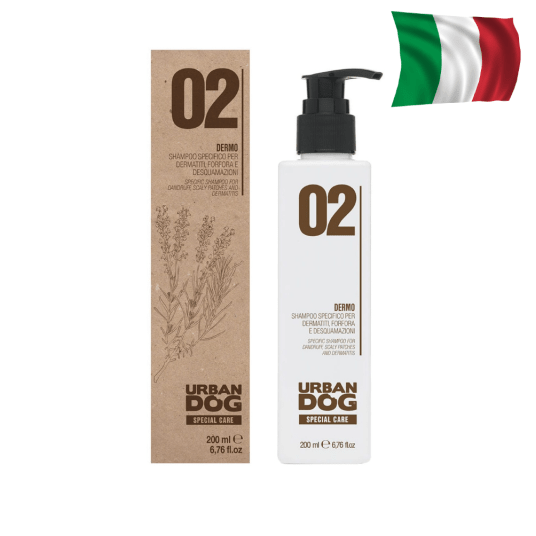 URBAN DOG Special Care Szampon dermatologiczny na zapalenie, łupież i złuszczanie skóry dla psów i k