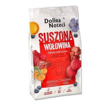 DOLINA NOTECI Suszona karma dla psa Bogata w Wołowinę 9kg