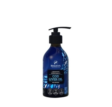 HolistaPets Cod Liver Oil Tran z wątroby dorsza dla Psa i kota 100ml
