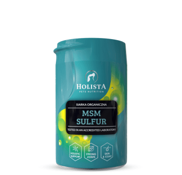 HolistaPets MSM Siarka Biogenna dla Psa i Kota 250g