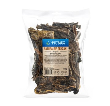 PETMEX Żwacz wołowy naturalny gryzak przysmak dla psa 500g