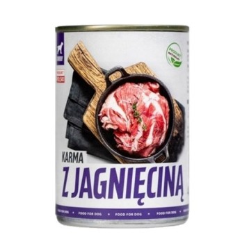 TUF TUF Puszka karma/mielonka z jagnięciną dla psa 400g Bult